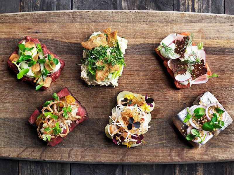 Bánh mì Smorrebrod Bánh mì Smorrebrod